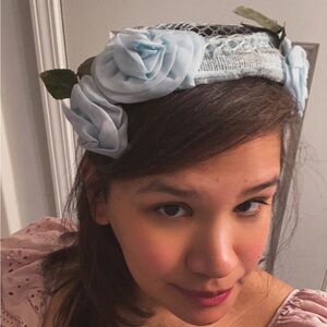 50’s Vintage cocktail hats. Bundle of 2. Gorgeous birdcage style